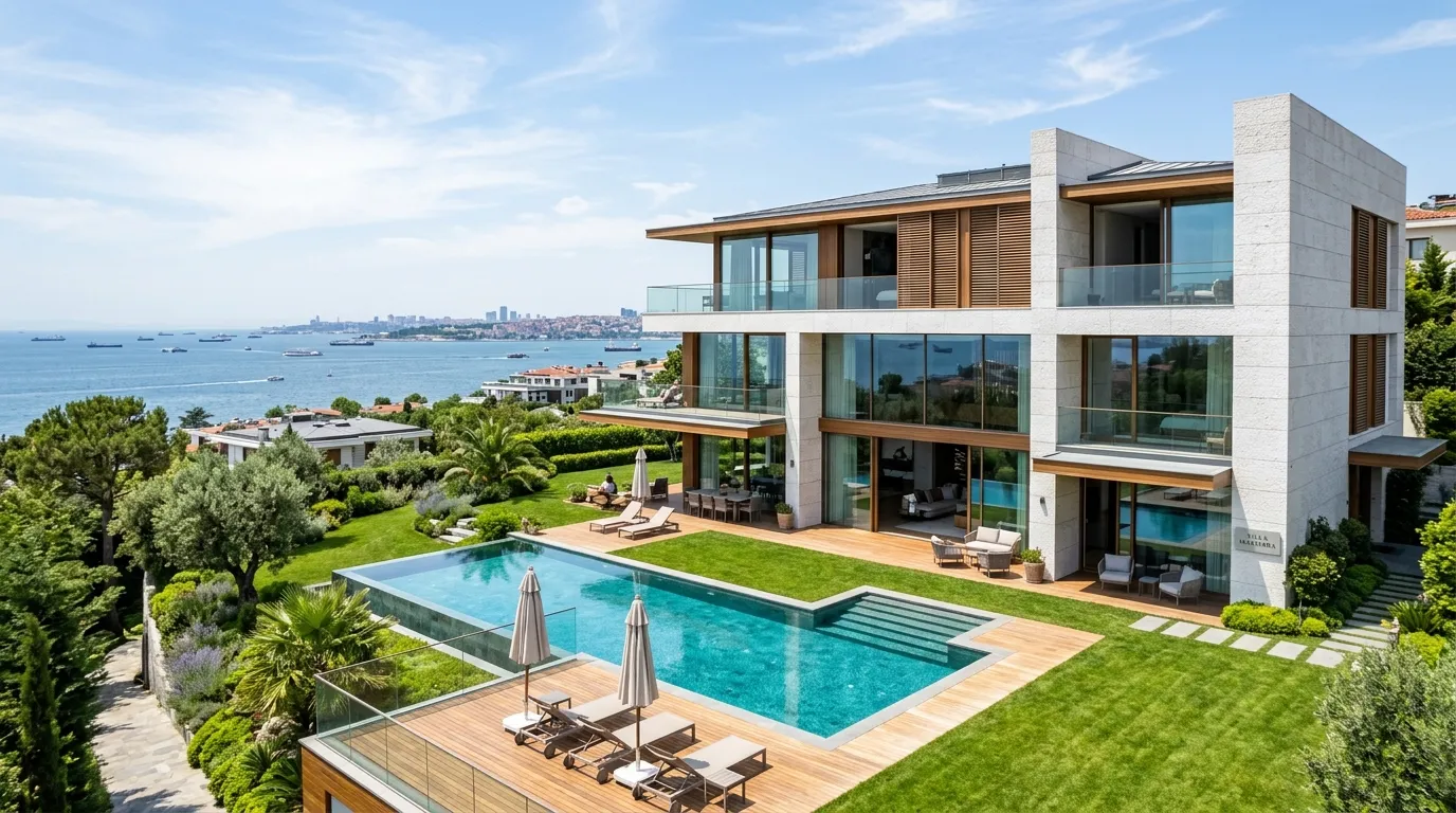 Villas for Sale in Florya Istanbul | Luxury Seafront Living & Investment